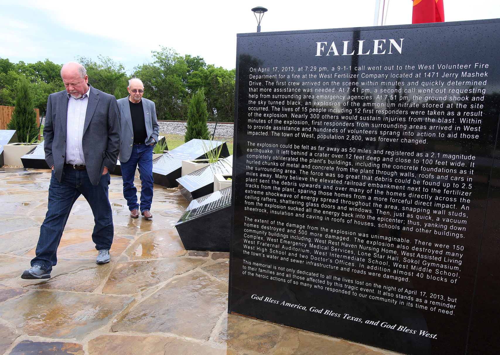 Fertilizer Plant Explosion-Memorial